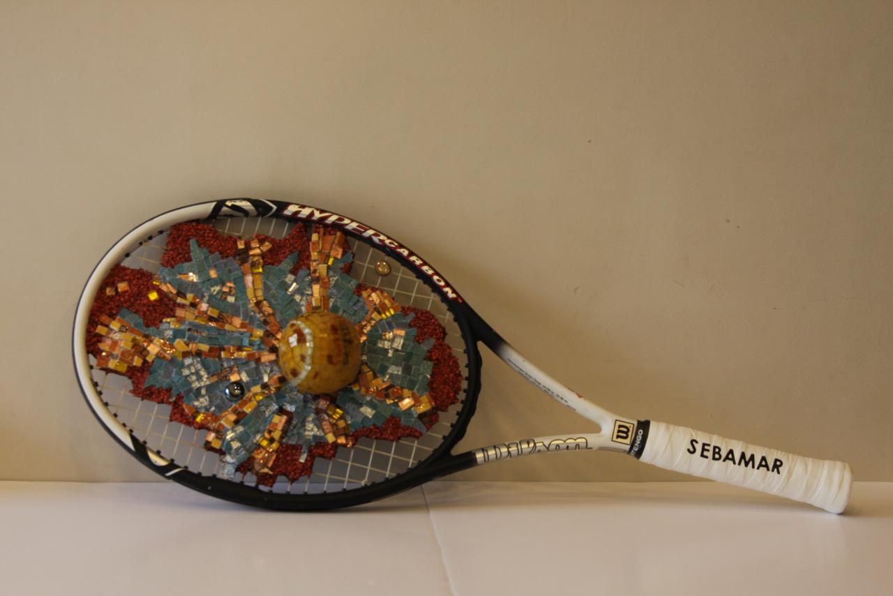 Smash au tennis - Christiane Creusot
