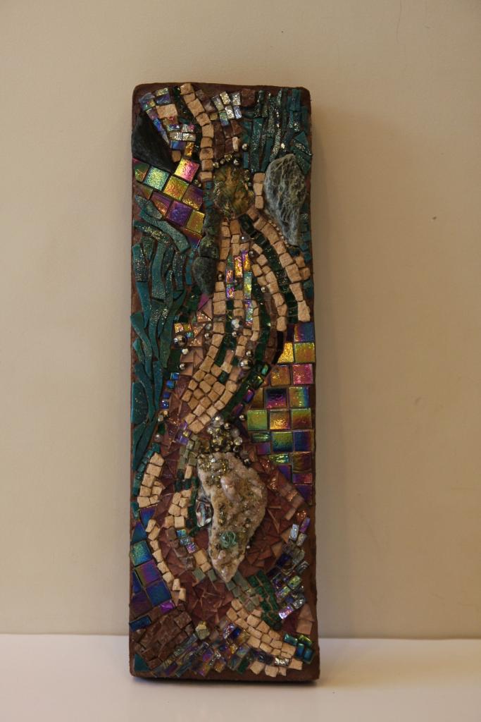 Tableau au lézard - Claire Bouchez