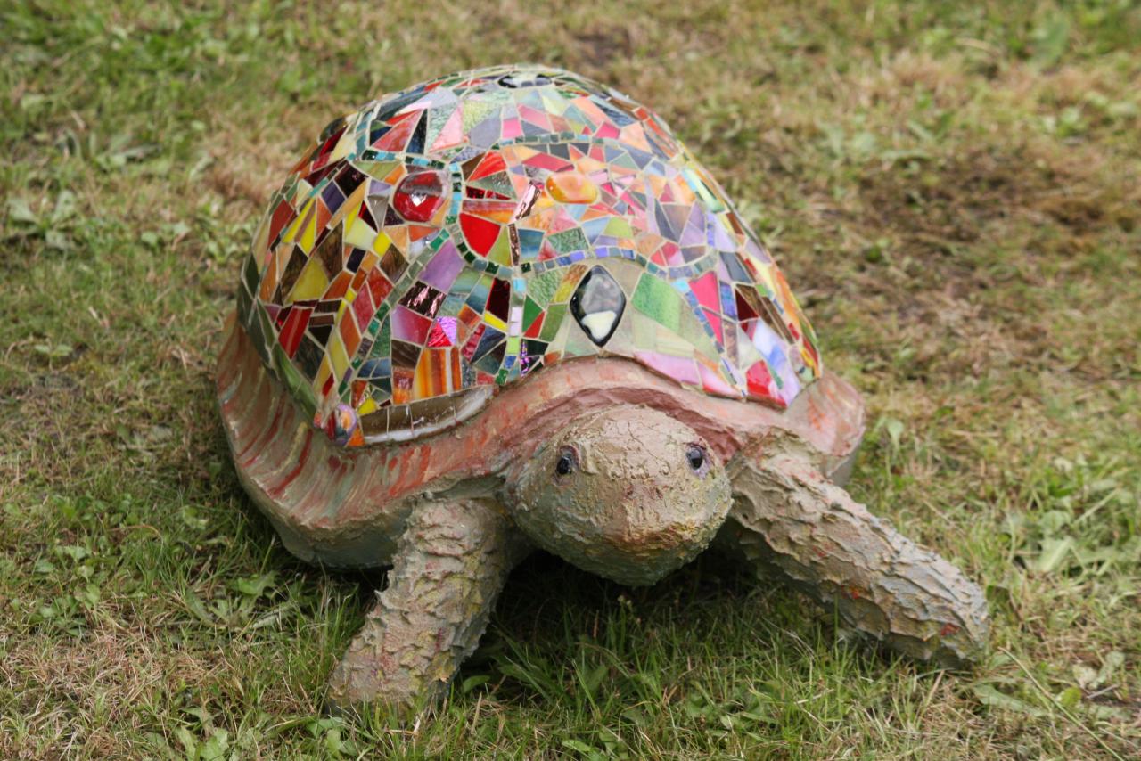 Sculpture Tortue (autre vue) - Danièle Pacotte