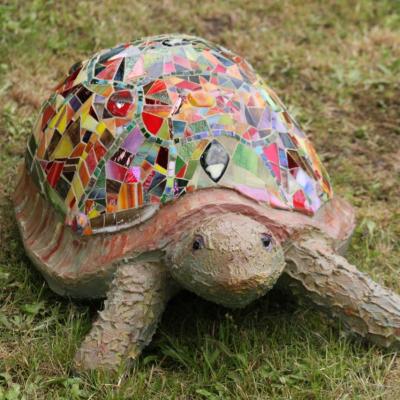 Sculpture Tortue (autre vue) - Danièle Pacotte